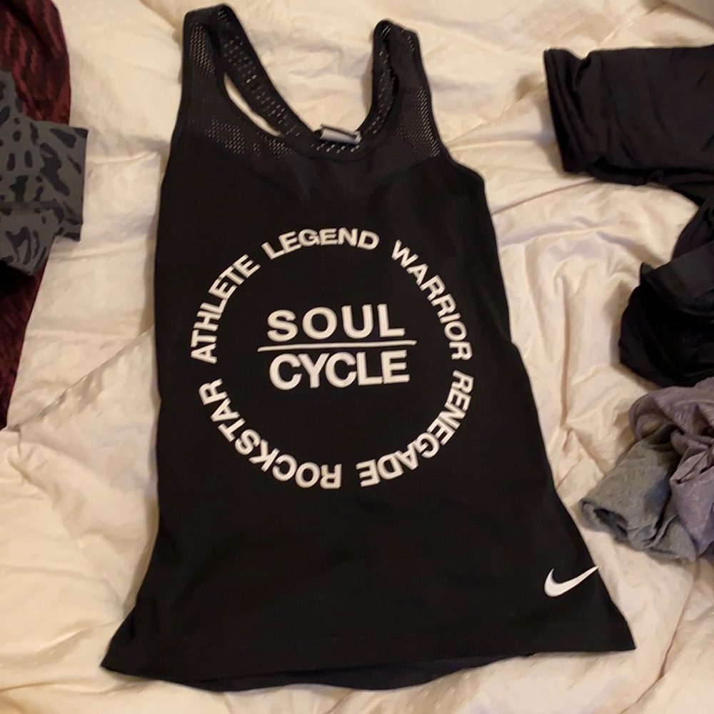 Soulcycle x Nike workout top